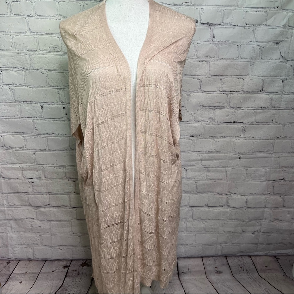 Torrid Champagne Duster 1X